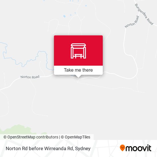 Norton Rd before Wirreanda Rd map