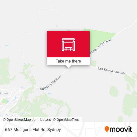 667 Mulligans Flat Rd map