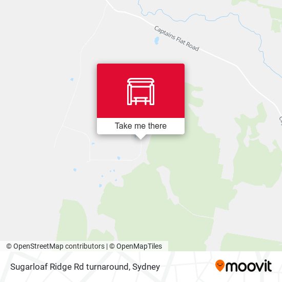 Sugarloaf Ridge Rd turnaround map