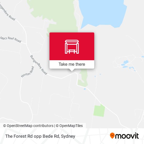 The Forest Rd opp Bede Rd map