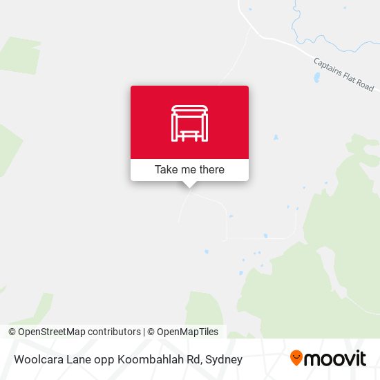 Woolcara Lane opp Koombahlah Rd map