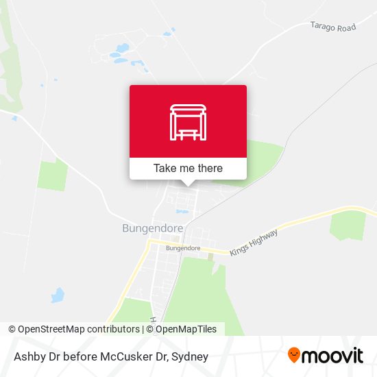 Ashby Dr before McCusker Dr map