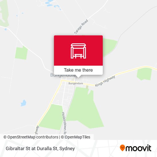 Gibraltar St at Duralla St map