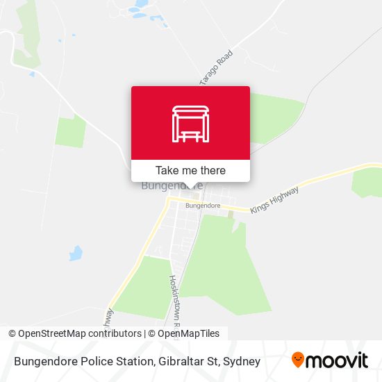 Bungendore Police Station, Gibraltar St map