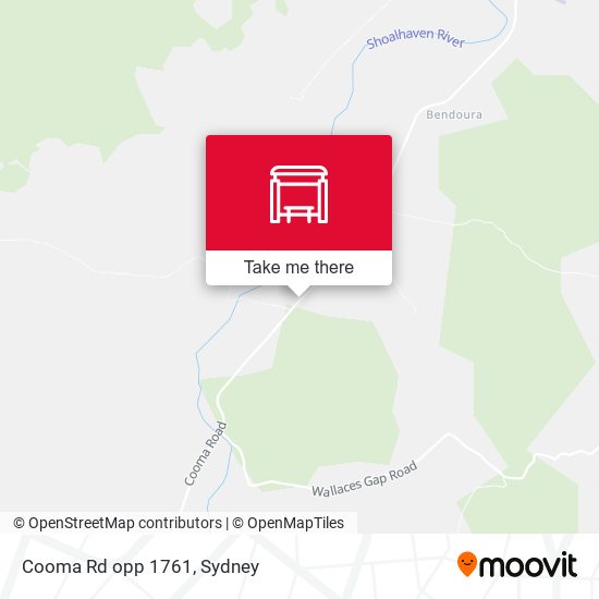 Cooma Rd opp 1761 map