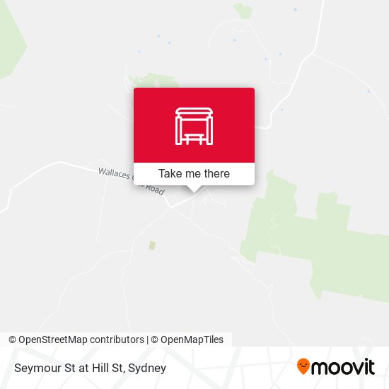 Seymour St at Hill St map