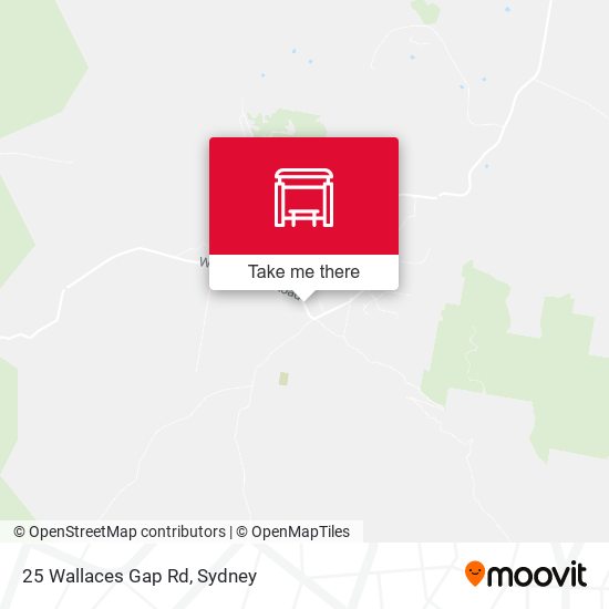 25 Wallaces Gap Rd map