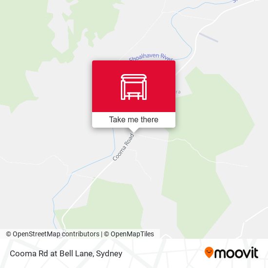 Cooma Rd at Bell Lane map