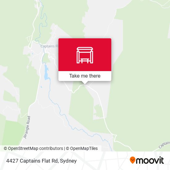 4427 Captains Flat Rd map