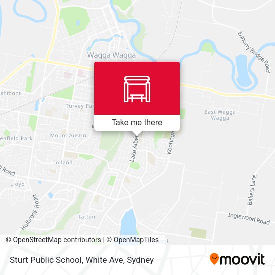 Sturt Public School, White Ave map
