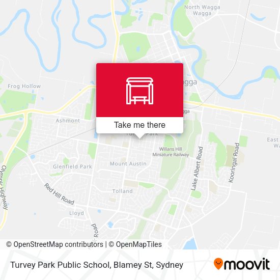 Turvey Park Public School, Blamey St map