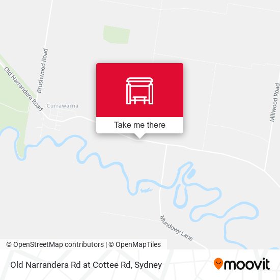 Old Narrandera Rd at Cottee Rd map