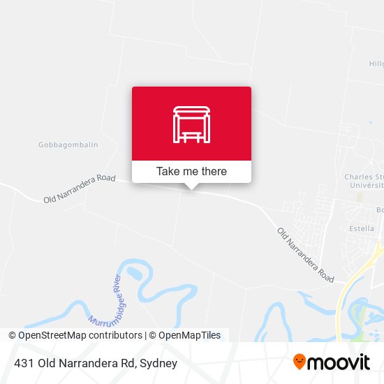 431 Old Narrandera Rd map
