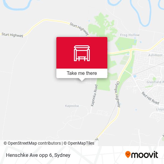 Henschke Ave opp 6 map
