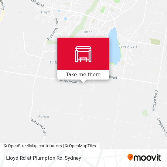 Lloyd Rd at Plumpton Rd map
