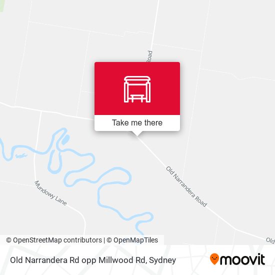 Old Narrandera Rd opp Millwood Rd map