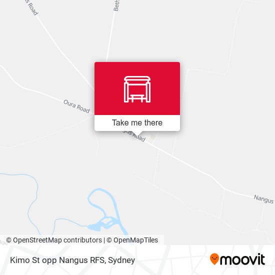 Kimo St opp Nangus RFS map