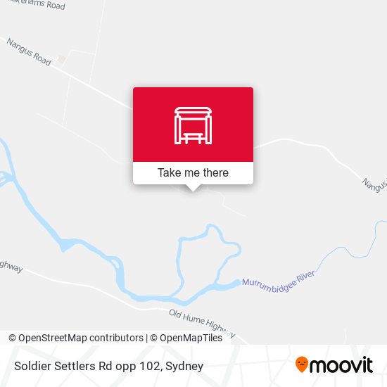 Soldier Settlers Rd opp 102 map