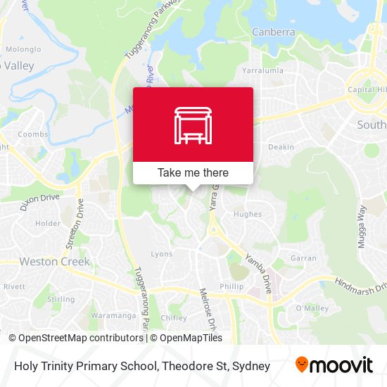 Holy Trinity Primary School, Theodore St map