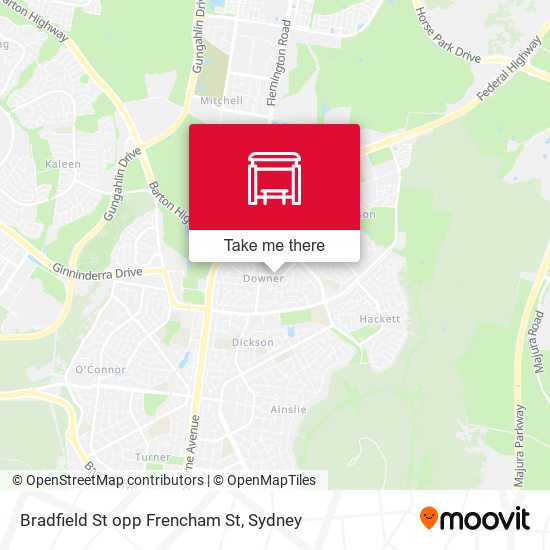 Bradfield St opp Frencham St map
