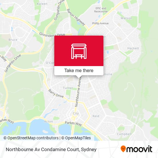 Northbourne Av Condamine Court map