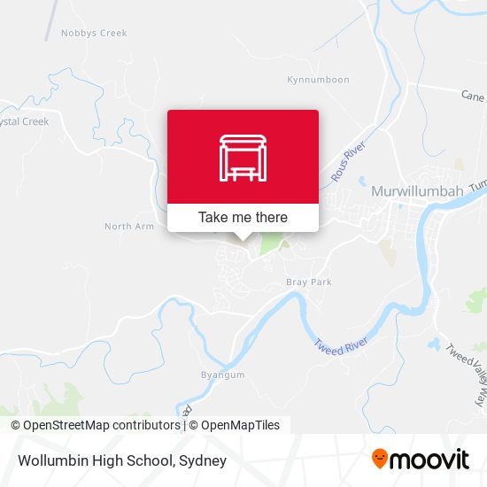 Wollumbin High School map