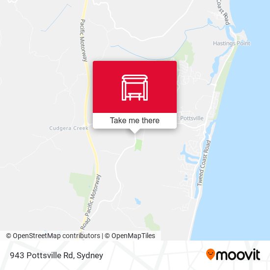 943 Pottsville Rd map