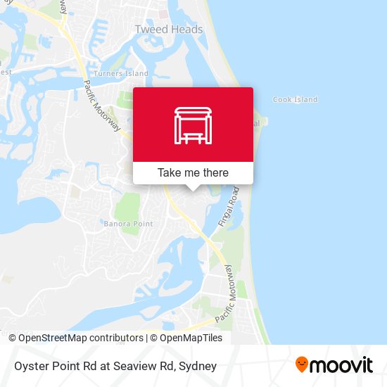 Oyster Point Rd at Seaview Rd map