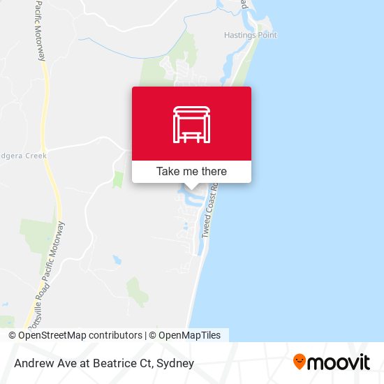 Andrew Ave at Beatrice Ct map