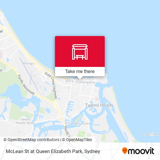 McLean St at Queen Elizabeth Park map
