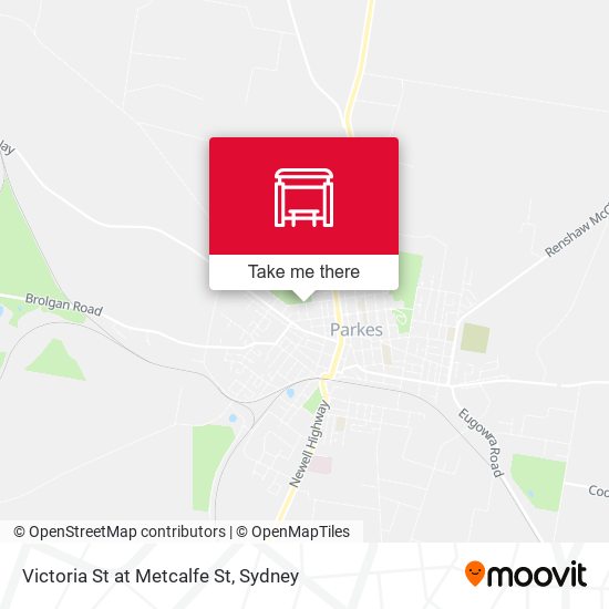 Victoria St at Metcalfe St map