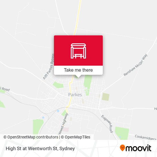 High St at Wentworth St map