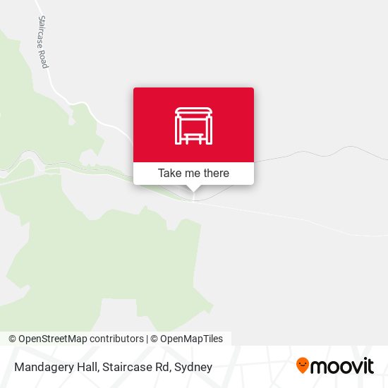 Mandagery Hall, Staircase Rd map