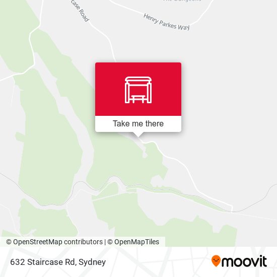 632 Staircase Rd map