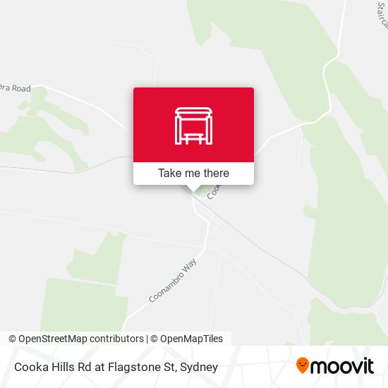 Cooka Hills Rd at Flagstone St map