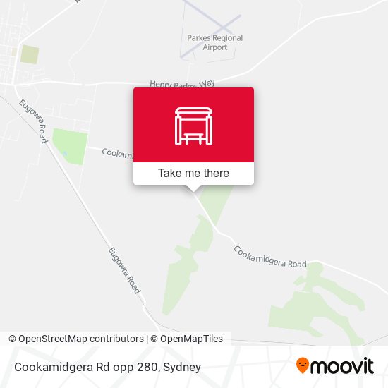 Cookamidgera Rd opp 280 map