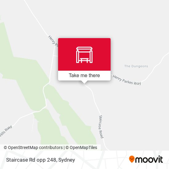 Staircase Rd opp 248 map