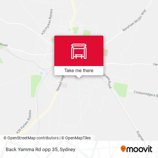 Back Yamma Rd opp 35 map