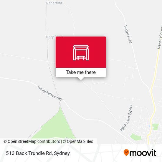 513 Back Trundle Rd map