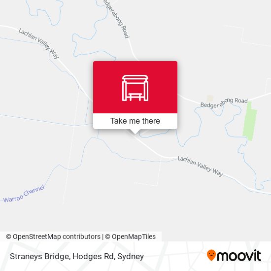 Straneys Bridge, Hodges Rd map