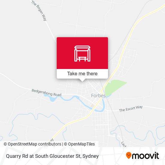 Quarry Rd at South Gloucester St map