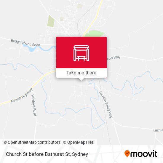 Church St before Bathurst St map