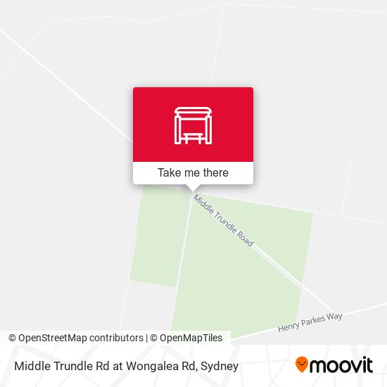 Middle Trundle Rd at Wongalea Rd map
