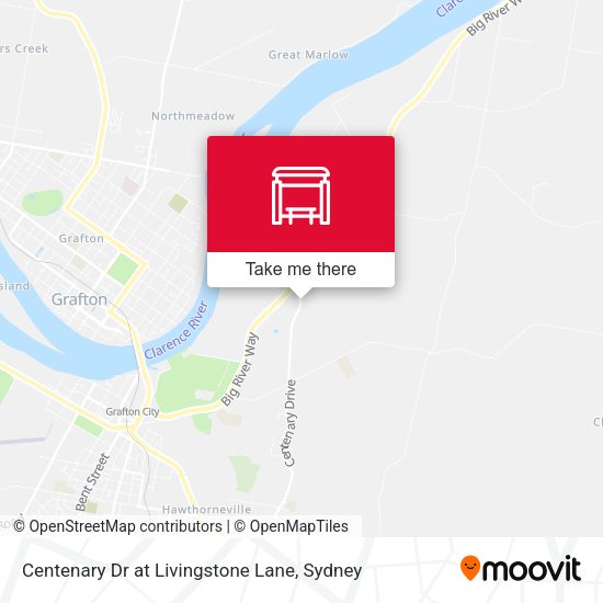 Centenary Dr at Livingstone Lane map
