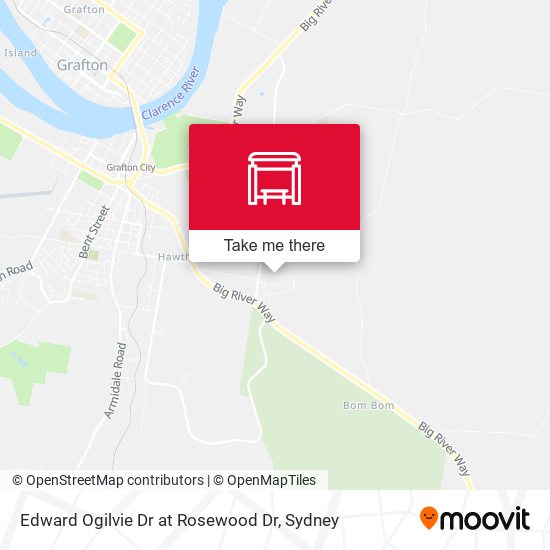 Edward Ogilvie Dr at Rosewood Dr map