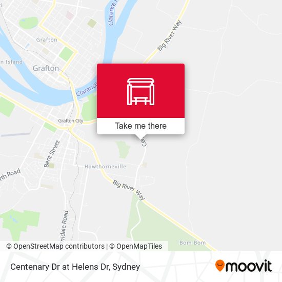 Centenary Dr at Helens Dr map