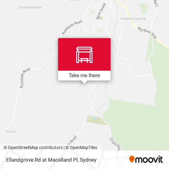 Ellandgrove Rd at Macelland Pl map