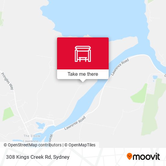 308 Kings Creek Rd map
