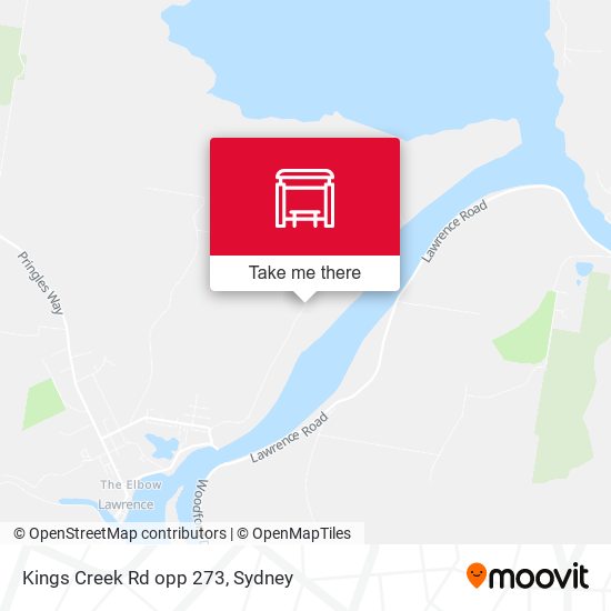 Kings Creek Rd opp 273 map