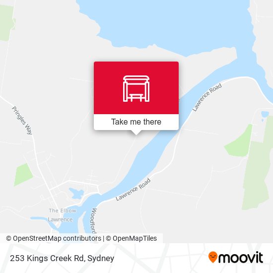 253 Kings Creek Rd map